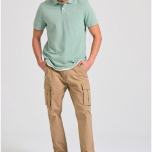 FUNKY BUDDHA POLO ΑΝΔΡΙΚΟ SAGE GREEN FBM011-001-11 REGULAR FIT