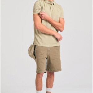 FUNKY BUDDHA POLO ΑΝΔΡΙΚΟ STONE FBM011-001-11 REGULAR FIT