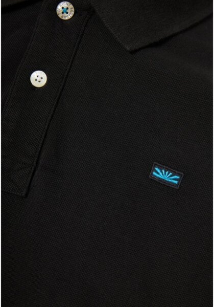 FUNKY BUDDHA POLO ΑΝΔΡΙΚΟ BLACK FBM011-001-11 REGULAR FIT