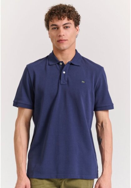 FUNKY BUDDHA POLO ΑΝΔΡΙΚΟ NAVY FBM011-001-11 REGULAR FIT
