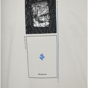 FUNKY BUDDHA T-SHIRT ΑΝΔΡΙΚΟ MIST FBM011-307-04 REGULAR FIT