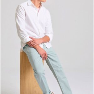 FUNKY BUDDHA ΠΟΥΚΑΜΙΣΟ OXFORD ΑΝΔΡΙΚΟ WHITE FBM011-009-05 REGULAR FIT