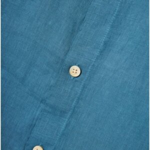FUNKY BUDDHA ΠΟΥΚΑΜΙΣΟ ΛΙΝΟ ΑΝΔΡΙΚΟ BLUE STEEL FBM011-001-05 REGULAR FIT