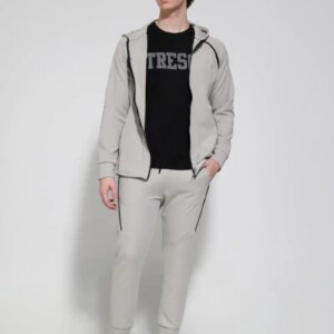 TRESOR ΖΑΚΕΤΑ ΜΕ ΚΟΥΚΟΥΛΑ ΑΝΔΡΙΚΗ ΓΚΡΙ 2684 REGULAR FIT