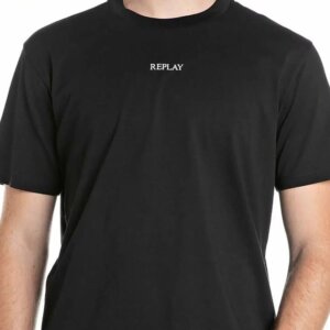 REPLAY T-SHIRT ΑΝΔΡΙΚΟ ΜΑΥΡΟ M3098.000.2660.098 REGULAR FIT