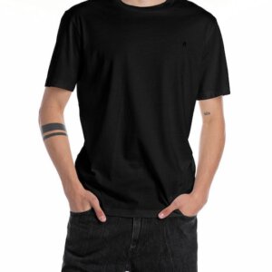 REPLAY T-SHIRT ΑΝΔΡΙΚΟ ΜΑΥΡΟ M3097.000.2660.098 REGULAR FIT