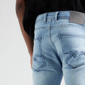 REPLAY JEAN ΑΝΤΡΙΚΟ ΜΠΛΕ-MID BLUE GROVER MA972Z.000.261C42.010 STRAIGHT FIT