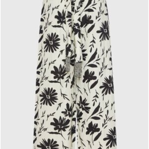 FUNKY BUDDHA ΓΥΝΑΙΚΕΙΑ ΠΑΝΤΕΛΟΝΑ WIDE LEG ΜΕ EXOTIC ΤΥΠΩΜΑ FBL011-122-02