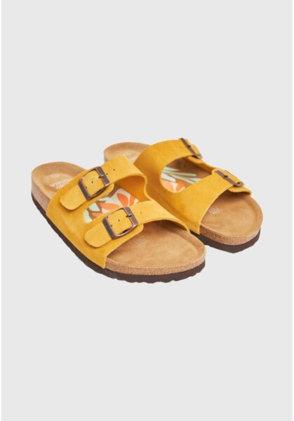 FUNKY BUDDHA ΣΑΝΔΑΛΙ ΓΥΝΑΙΚΕΙΟ SUEDE ΩΧΡΑ FBL011-112-08