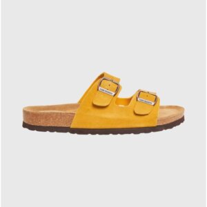 FUNKY BUDDHA ΣΑΝΔΑΛΙ ΓΥΝΑΙΚΕΙΟ SUEDE ΩΧΡΑ FBL011-112-08
