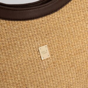 REPLAY ΤΣΑΝΤΑ SHOPPER RAFFIA ΜΠΕΖ FW3745.000A2009A.0110