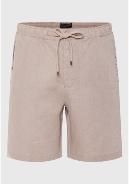 FUNKY BUDDHA ΒΕΡΜΟΥΔΑ ΑΝΤΡΙΚΗ ΛΙΝΗ GREIGE FBM011-009-03 REGULAR FIT