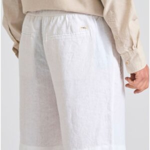 FUNKY BUDDHA ΒΕΡΜΟΥΔΑ ΑΝΤΡΙΚΗ ΛΙΝΗ ΛΕΥΚΗ FBM011-009-03 REGULAR FIT