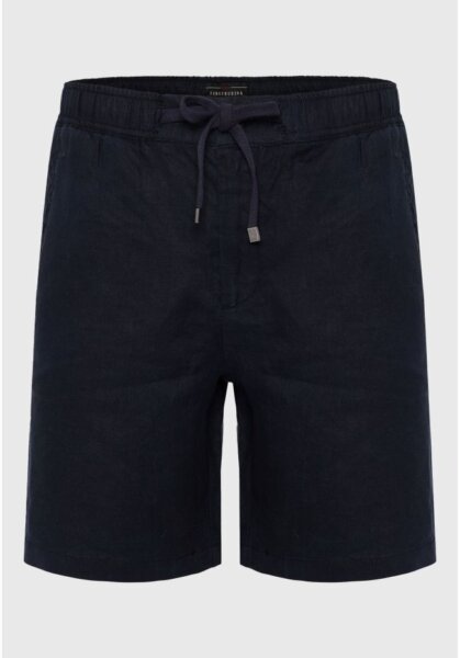 FUNKY BUDDHA ΒΕΡΜΟΥΔΑ ΑΝΤΡΙΚΗ ΛΙΝΗ ΜΑΥΡΗ FBM011-009-03 REGULAR FIT