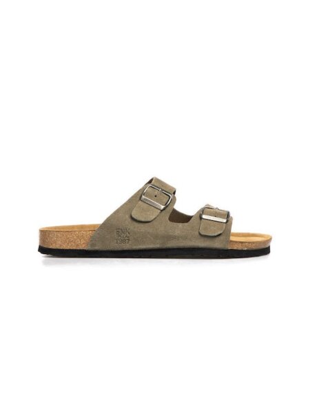 FUNKY BUDDHA ΣΑΝΔΑΛΙ ΑΝΔΡΙΚΟ ΧΑΚΙ ΔΕΡΜΑΤΙΝΟ FBM011-072-08