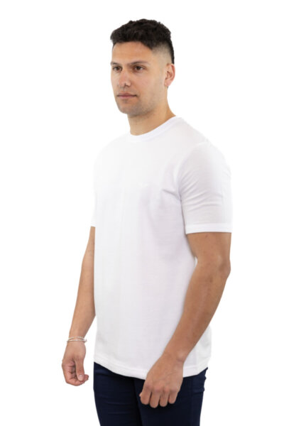 SIDE EFFECT T-SHIRT ΑΝΔΡΙΚΟ ΛΕΥΚΟ R-5241 REGULAR FIT