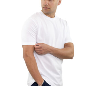 SIDE EFFECT T-SHIRT ΑΝΔΡΙΚΟ ΛΕΥΚΟ R-5241 REGULAR FIT