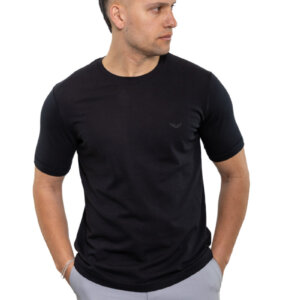 SIDE EFFECT T-SHIRT ΑΝΔΡΙΚΟ ΜΑΥΡΟ R-5241 REGULAR FIT