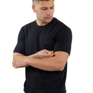 SIDE EFFECT T-SHIRT ΑΝΔΡΙΚΟ ΜΑΥΡΟ R-5241 REGULAR FIT