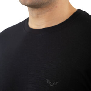 SIDE EFFECT T-SHIRT ΑΝΔΡΙΚΟ ΜΑΥΡΟ R-5241 REGULAR FIT