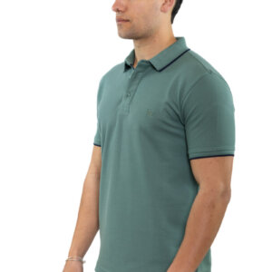SIDE EFFECT POLO ΑΝΔΡΙΚΟ ΠΡΑΣΙΝΟ PL-S5210 REGULAR FIT
