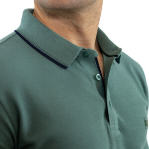 SIDE EFFECT POLO ΑΝΔΡΙΚΟ ΠΡΑΣΙΝΟ PL-S5210 REGULAR FIT