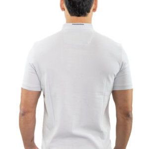 SIDE EFFECT T-SHIRT ΜΕ ΜΑΟ ΓΙΑΚΑ ΑΝΔΡΙΚΟ ΓΚΡΙ M-5224 REGULAR FIT