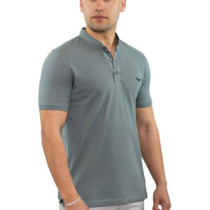 SIDE EFFECT T-SHIRT ΜΕ ΜΑΟ ΓΙΑΚΑ ΑΝΔΡΙΚΟ ΧΑΚΙ M-5221 REGULAR FIT