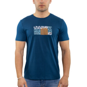 SIDE EFFECT T-SHIRT ΑΝΔΡΙΚΟ ΠΕΤΡΟΛ R-5201 REGULAR FIT