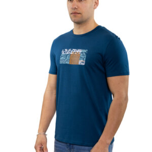 SIDE EFFECT T-SHIRT ΑΝΔΡΙΚΟ ΠΕΤΡΟΛ R-5201 REGULAR FIT