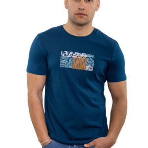 SIDE EFFECT T-SHIRT ΑΝΔΡΙΚΟ ΠΕΤΡΟΛ R-5201 REGULAR FIT