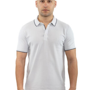 SIDE EFFECT POLO ΑΝΔΡΙΚΟ ΛΕΥΚΟ PL-S5210 REGULAR FIT