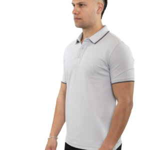 SIDE EFFECT POLO ΑΝΔΡΙΚΟ ΛΕΥΚΟ PL-S5210 REGULAR FIT