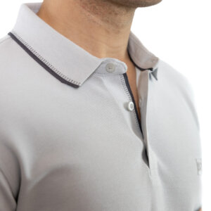 SIDE EFFECT POLO ΑΝΔΡΙΚΟ ΛΕΥΚΟ PL-S5210 REGULAR FIT