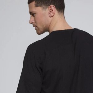 TRESOR T-SHIRT ΑΝΔΡΙΚΟ ΜΑΥΡΟ 207066-CALVIN OVERSIZE FIT
