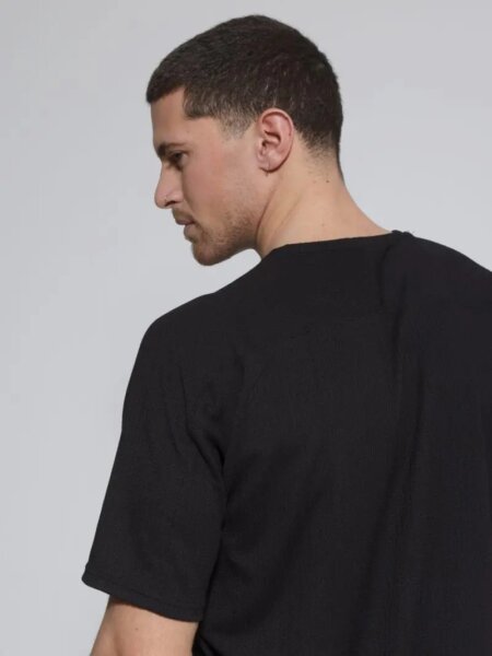 TRESOR T-SHIRT ΑΝΔΡΙΚΟ ΜΑΥΡΟ 207066-CALVIN OVERSIZE FIT