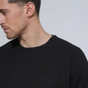TRESOR T-SHIRT ΑΝΔΡΙΚΟ ΜΑΥΡΟ 207066-CALVIN OVERSIZE FIT