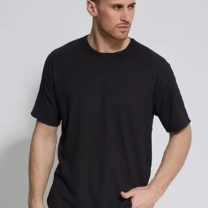 TRESOR T-SHIRT ΑΝΔΡΙΚΟ ΜΑΥΡΟ 207066-CALVIN OVERSIZE FIT