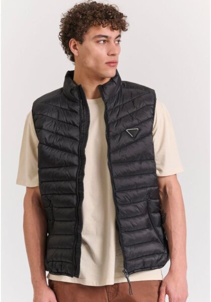 FUNKY BUDDHA JACKET ΑΜΑΝΙΚΟ ΑΝΔΡΙΚΟ ΜΑΥΡΟ FBM011-001-01 REGULAR FIT