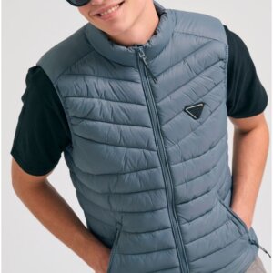 FUNKY BUDDHA JACKET ΑΜΑΝΙΚΟ ΑΝΔΡΙΚΟ STEEL GREY FBM011-001-01 REGULAR FIT