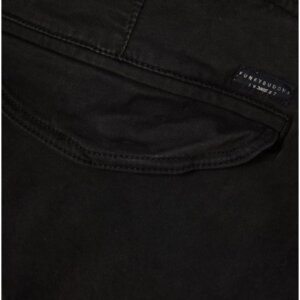 FUNKY BUDDHA ΒΕΡΜΟΥΔΑ CARGO ΑΝΔΡΙΚΗ ΜΑΥΡΟ FBM011-002-03 REGULAR FIT