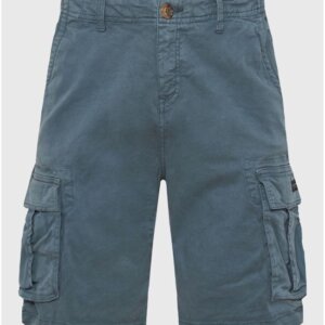 FUNKY BUDDHA ΒΕΡΜΟΥΔΑ CARGO ΑΝΔΡΙΚΗ STEEL GREY FBM011-002-03 REGULAR FIT