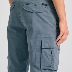 FUNKY BUDDHA ΒΕΡΜΟΥΔΑ CARGO ΑΝΔΡΙΚΗ STEEL GREY FBM011-002-03 REGULAR FIT