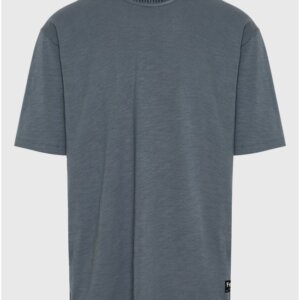 FUNKY BUDDHA T-SHIRT ΑΝΔΡΙΚΟ STEEL GREY FBM011-009-04 RELAXED FIT