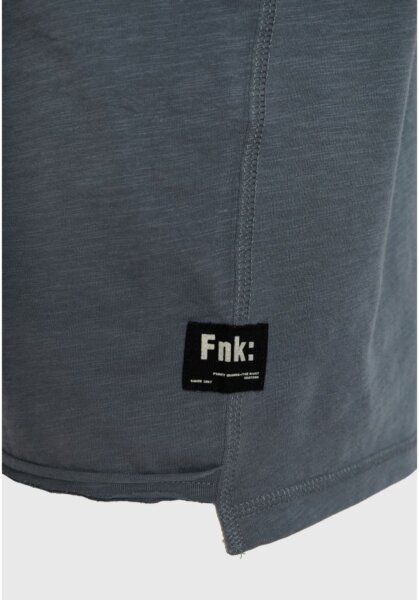 FUNKY BUDDHA T-SHIRT ΑΝΔΡΙΚΟ STEEL GREY FBM011-009-04 RELAXED FIT