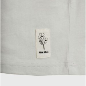 FUNKY BUDDHA T-SHIRT ΑΝΔΡΙΚΟ ΓΚΡΙ FBM011-326-04 RELAXED FIT