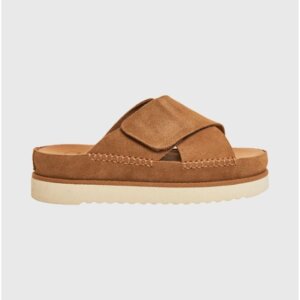 FUNKY BUDDHA ΣΑΝΔΑΛΙΑ ΓΥΝΑΙΚΕΙΑ SUEDE CAMEL FBL011-118-08