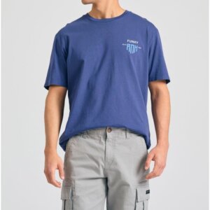 FUNKY BUDDHA ΒΕΡΜΟΥΔΑ CARGO ΑΝΔΡΙΚΗ ΓΚΡΙ-ELEPHANT FBM011-002-03 REGULAR FIT