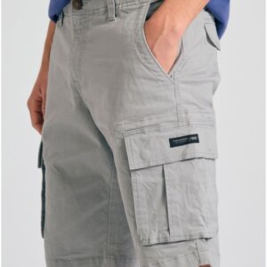 FUNKY BUDDHA ΒΕΡΜΟΥΔΑ CARGO ΑΝΔΡΙΚΗ ΓΚΡΙ-ELEPHANT FBM011-002-03 REGULAR FIT