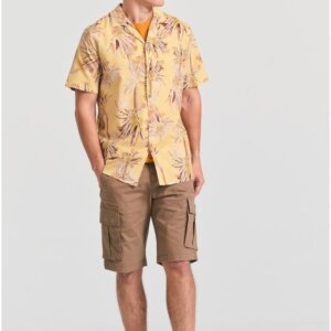 FUNKY BUDDHA ΒΕΡΜΟΥΔΑ CARGO ΑΝΔΡΙΚΗ ΚΑΦΕ-CIGAR FBM011-002-03 REGULAR FIT